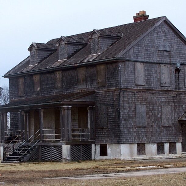 Wallops Beach Station, at risk of being demolished soon. Photo Mike Carlson